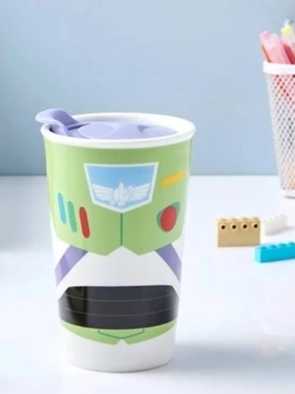 New Disney Toy Story Buzz Lightyear Ceramic Tumbler